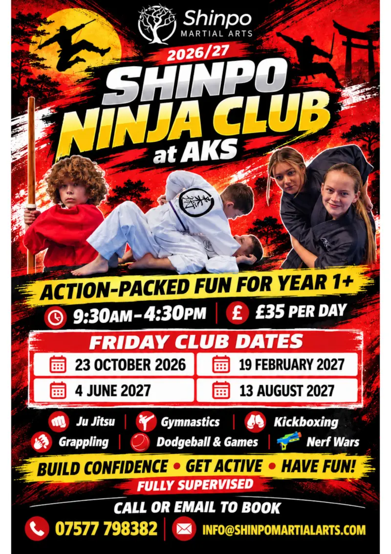 Shinpo Martial Arts - Holiday Club